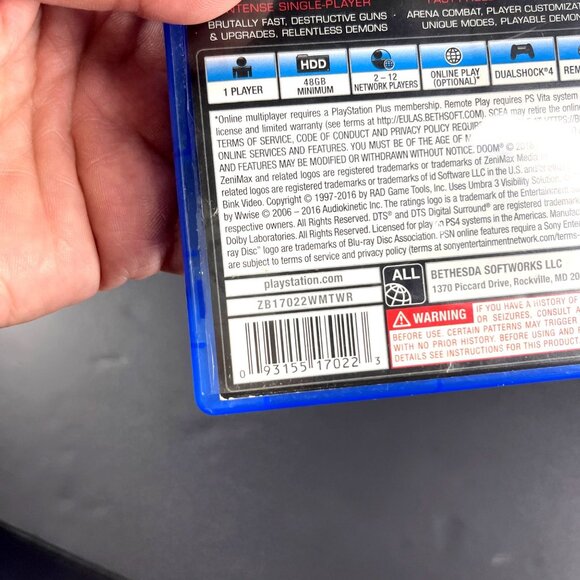 Doom For PS4 Video Game - Picture 4 of 4